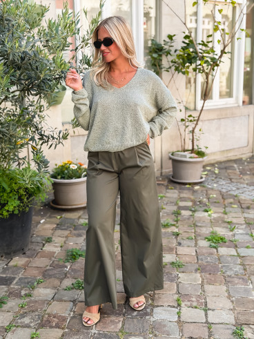 Pantalon Amira - Kaki