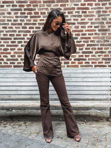 Jeans Ulrika - Chocolat