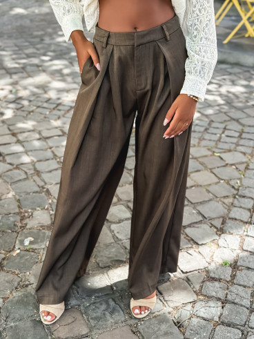 Pantalon Elaia - Chocolat Pantalon Elaia - Chocolat