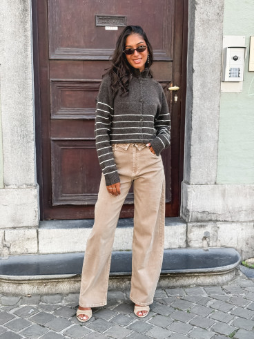Gilet Naya - Chocolat Gilet Naya - Chocolat
