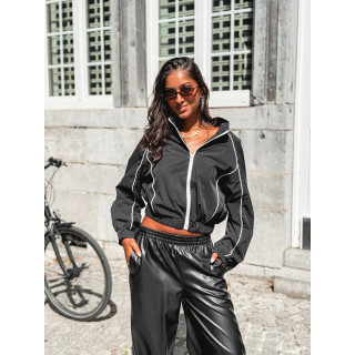 Veste courte Elina - Noir