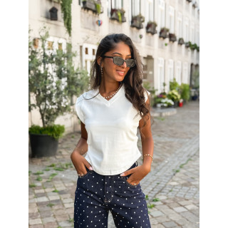 Blouse Zélina - Blanc