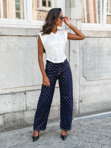 Blouse Zélina - Blanc Blouse Zélina - Blanc