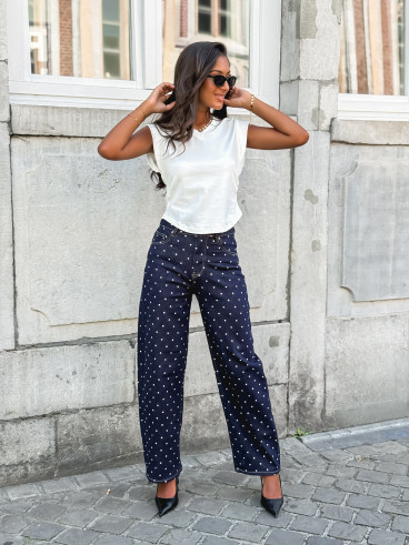 Blouse Zélina - Blanc Blouse Zélina - Blanc