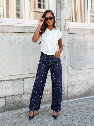 Blouse Zélina - Blanc Blouse Zélina - Blanc