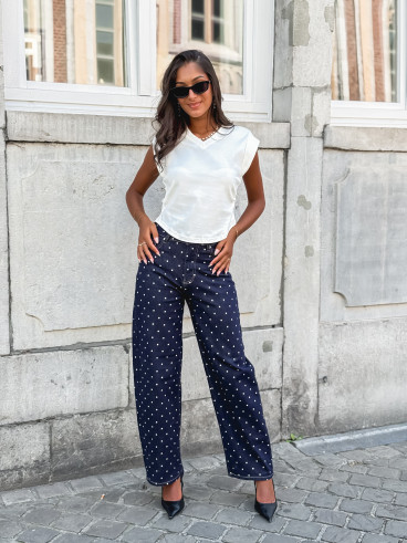 Blouse Zélina - Blanc Blouse Zélina - Blanc
