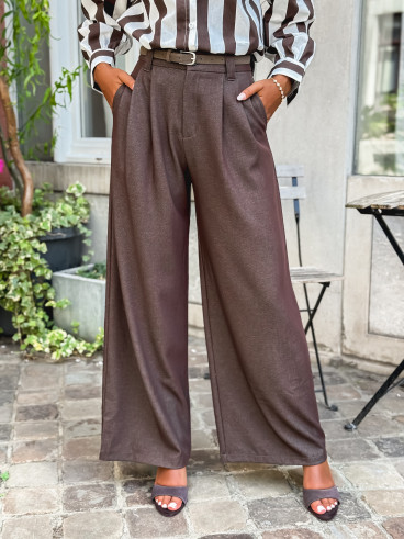 Pantalon Ursuline - Chocolat