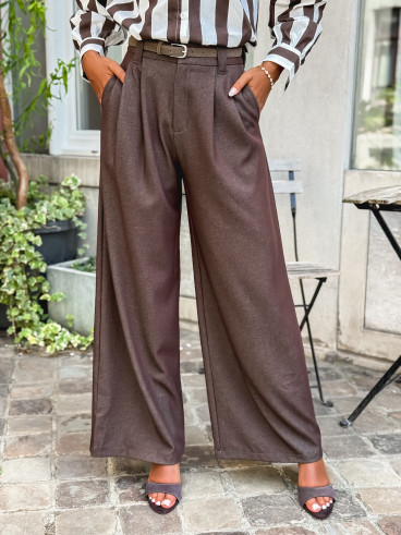 Pantalon Ursuline - Chocolat