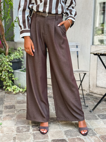 Pantalon Ursuline - Chocolat