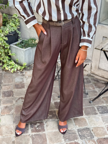 Pantalon Ursuline - Chocolat