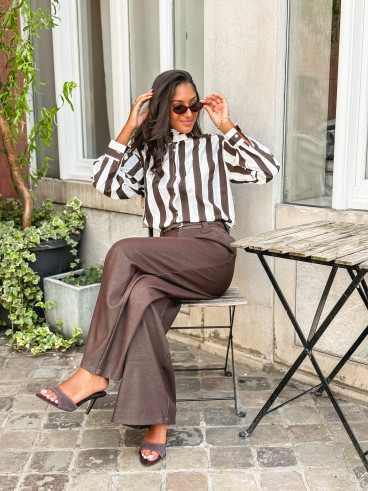 Pantalon Ursuline - Chocolat