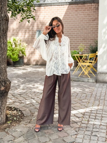Pantalon Ursuline - Chocolat