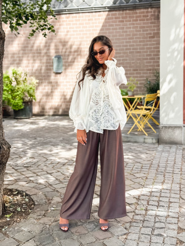 Pantalon Ursuline - Chocolat
