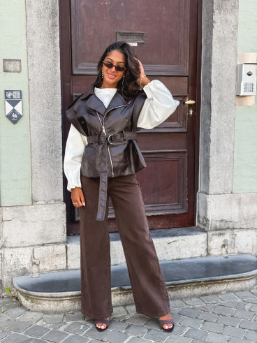 Jeans Hermosa - Marron Jeans Hermosa - Marron
