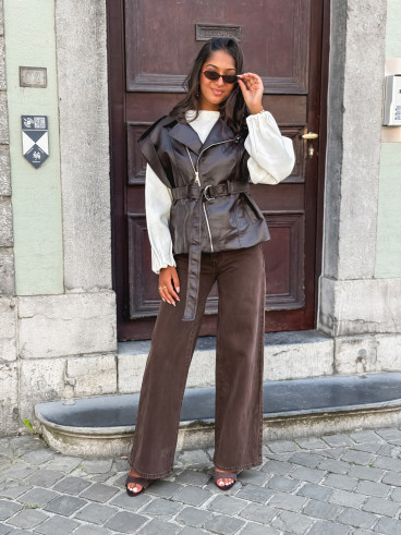 Jeans Hermosa - Marron Jeans Hermosa - Marron