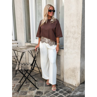 T-shirt Enoliane - Chocolat