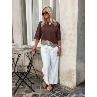 T-shirt Enoliane - Chocolat