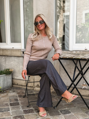 Blouse Dorothy - Taupe Blouse Dorothy - Taupe