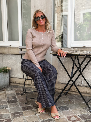 Blouse Dorothy - Taupe Blouse Dorothy - Taupe