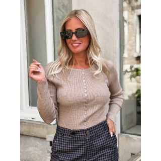 Blouse Dorothy - Taupe