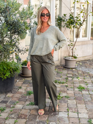 Pull Ari - Vert sauge Pull Ari - Vert sauge