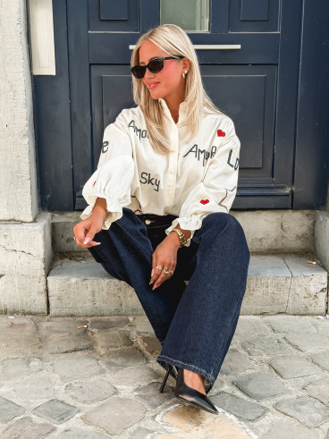 Jeans Olivia - Bleu foncé