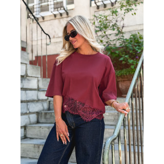 T-shirt Enoliane - Bordeaux