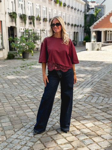 T-shirt Enoliane - Bordeaux