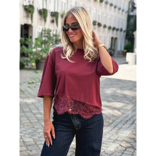 T-shirt Enoliane - Bordeaux