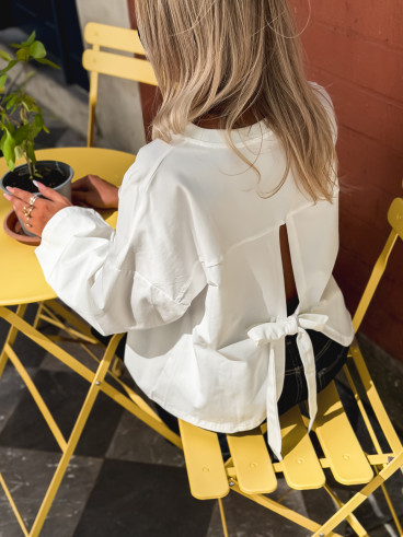 Blouse Maggy - Blanc