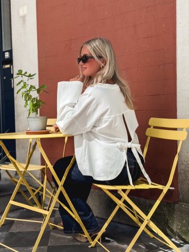 Blouse Maggy - Blanc