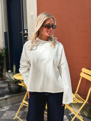 Blouse Maggy - Blanc