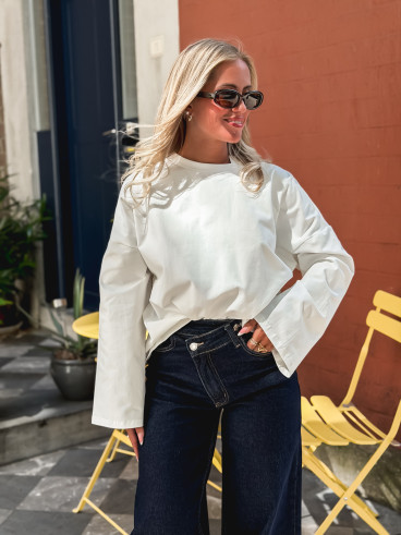 Blouse Maggy - Blanc