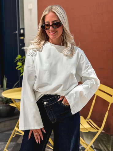 Blouse Maggy - Blanc