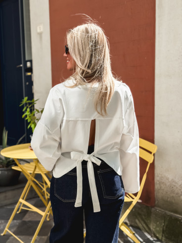 Blouse Maggy - Blanc