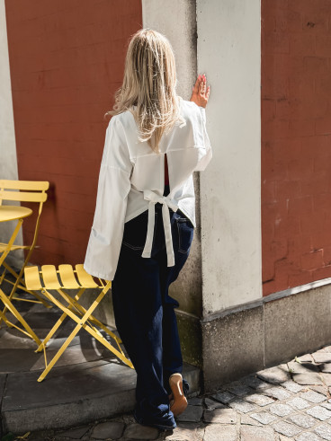 Blouse Maggy - Blanc