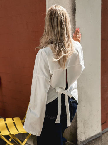 Blouse Maggy - Blanc