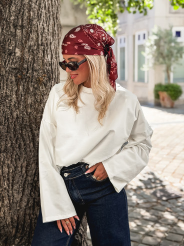Blouse Maggy - Blanc