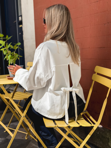 Blouse Maggy - Blanc