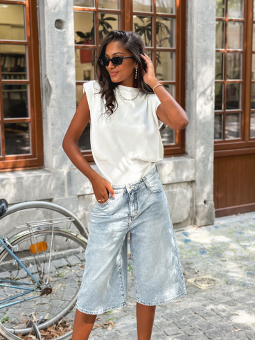 Bermuda en jeans Melbourne - Bleu Bermuda en jeans Melbourne - Bleu