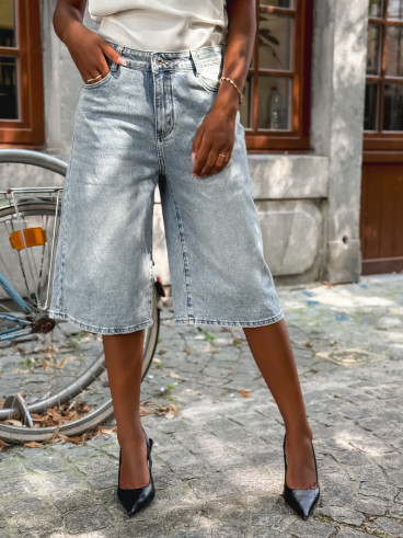 Bermuda en jeans Melbourne - Bleu Bermuda en jeans Melbourne - Bleu