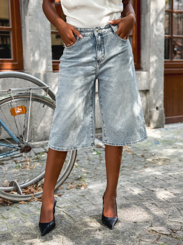 Bermuda en jeans Melbourne - Bleu Bermuda en jeans Melbourne - Bleu