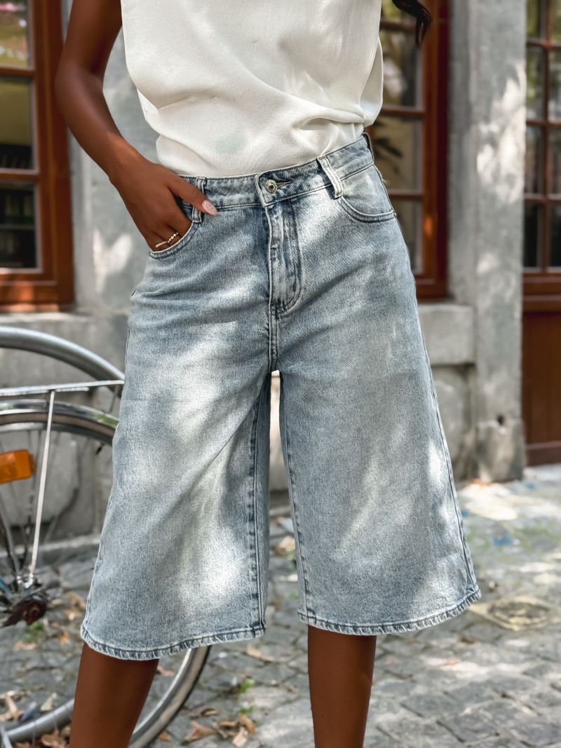 Bermuda en jeans Melbourne - Bleu Bermuda en jeans Melbourne - Bleu