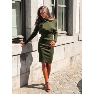 Robe longue Bianca - Kaki