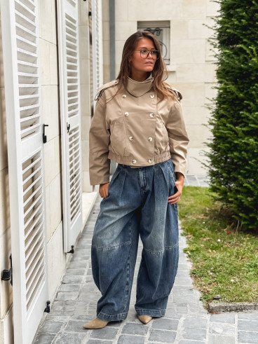 Veste courte Sophie - Beige Veste courte Sophie - Beige