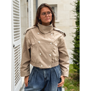 Veste courte Sophie - Beige