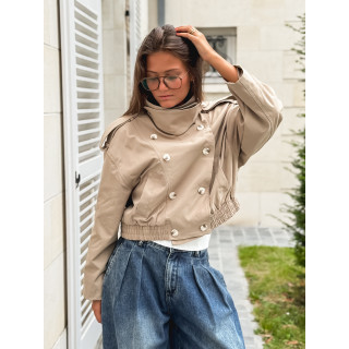 Veste courte Sophie - Beige