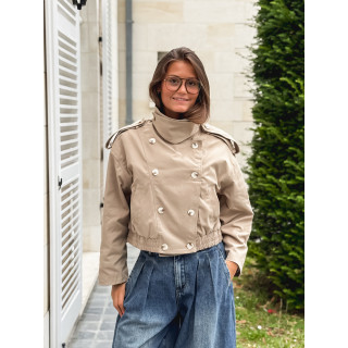 Veste courte Sophie - Beige