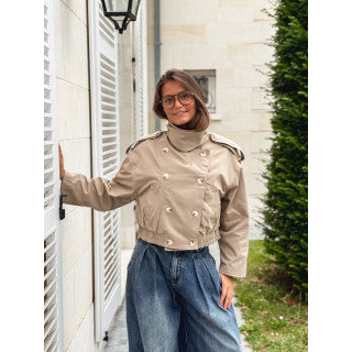 Veste courte Sophie - Beige