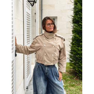 Veste courte Sophie - Beige